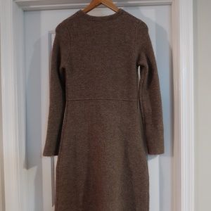 Zara Long Sleeve Wool Dress
